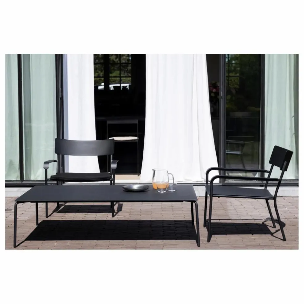 Table basse August outdoor | Noir