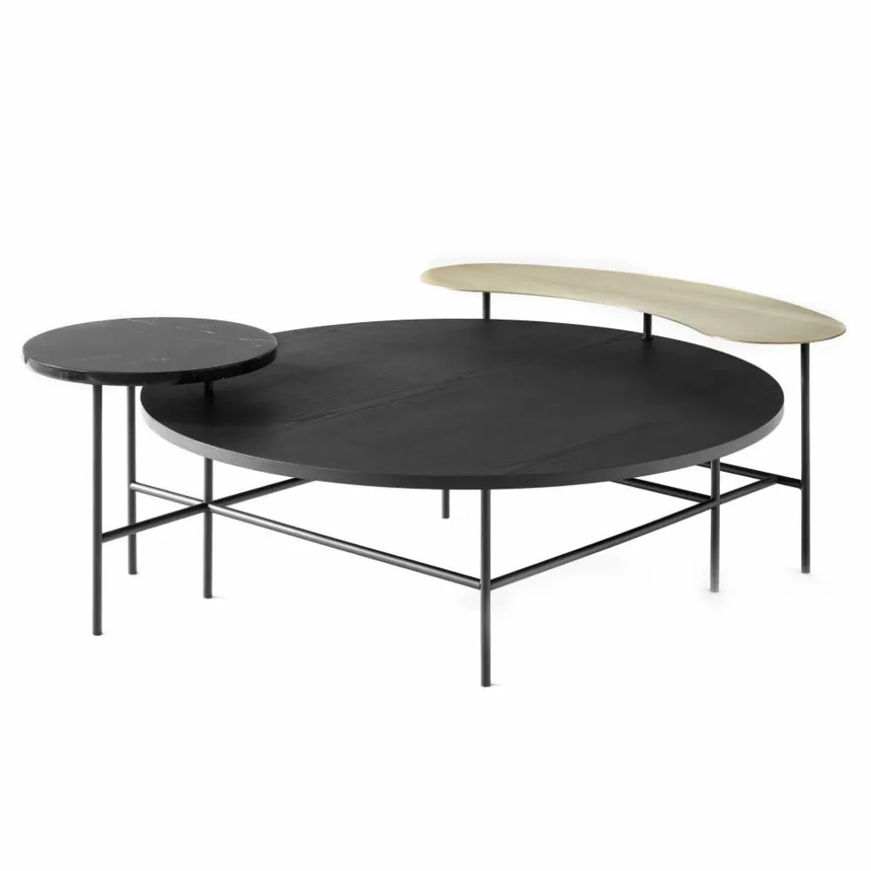 Table basse en frêne Palette JH25, Jaime Hayon, 2018 | Noir