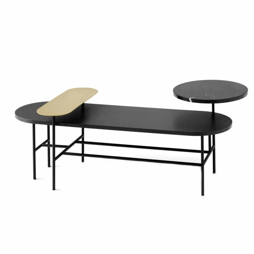 Table basse en frêne Palette JH7, Jaime Hayon, 2018 | Noir