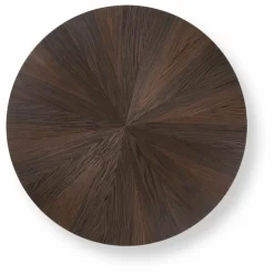 Table basse Post en bois FSC | Chêne fumé