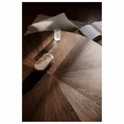 Table basse Post en bois FSC | Chêne fumé