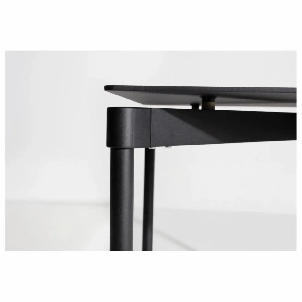 Table carrée Fromme outdoor - 4 personnes | Noir