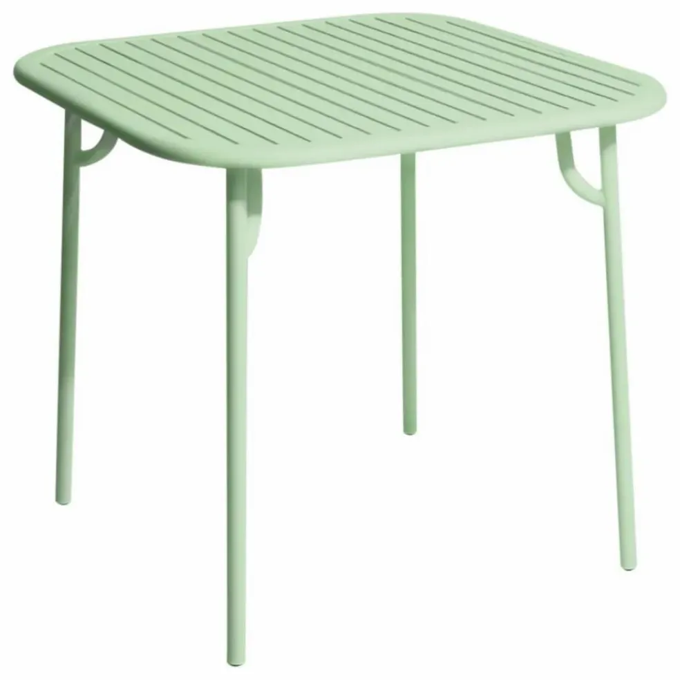 Table carrée Week-end | Vert pâle
