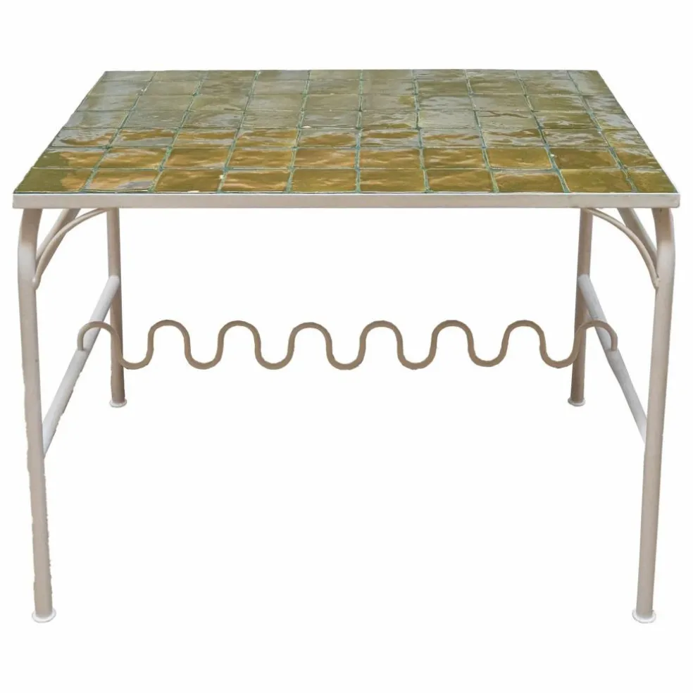 Table céramique Dolores | Vert kaki
