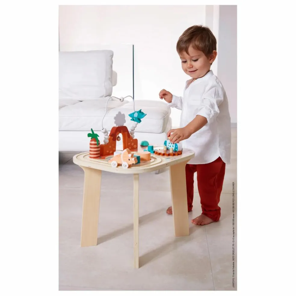 Table d'activités Dino