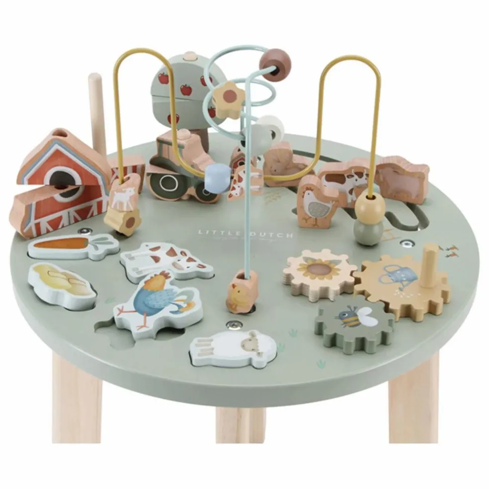 Table d'activités en bois FSC - Little Farm