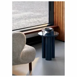 Table d'apoint Tung JA3 | Bleu Acier