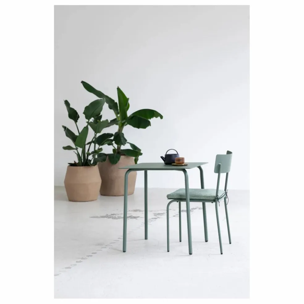 Table d'appoint carrée outdoor August | Eucalyptus