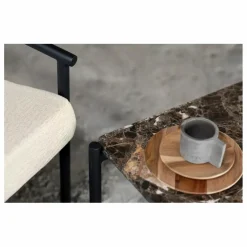 Table d'appoint Curve | Brun