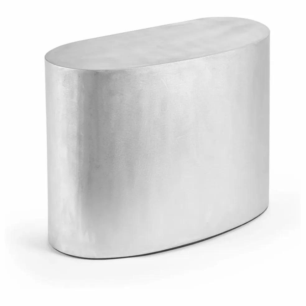 Table d'appoint en aluminium brossé Assemble, Destroyers/ builders | Aluminium