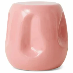 Table d'appoint en céramique | Rose