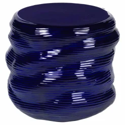 Table d'appoint en grès | Bleu foncé