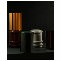 Table d'appoint en grès Pawn, Marie Michielssen | Rouge