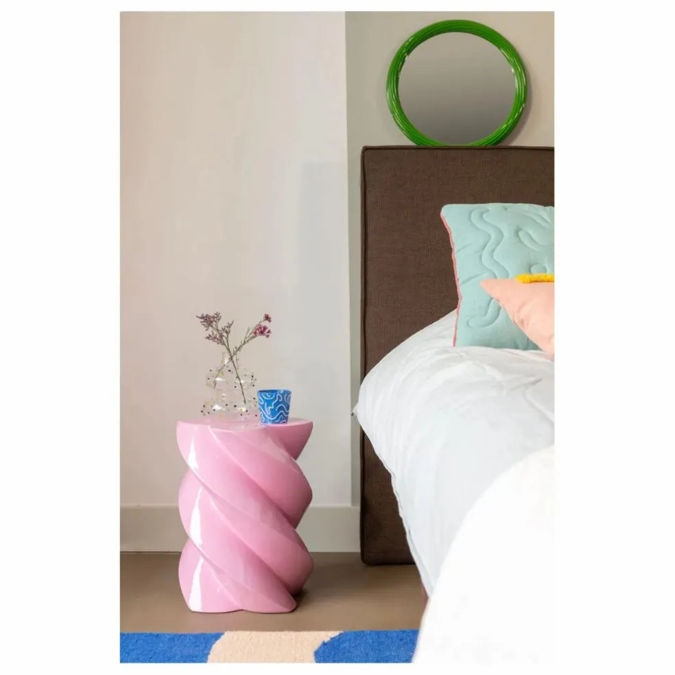 Table d'appoint Pillar | Rose bonbon