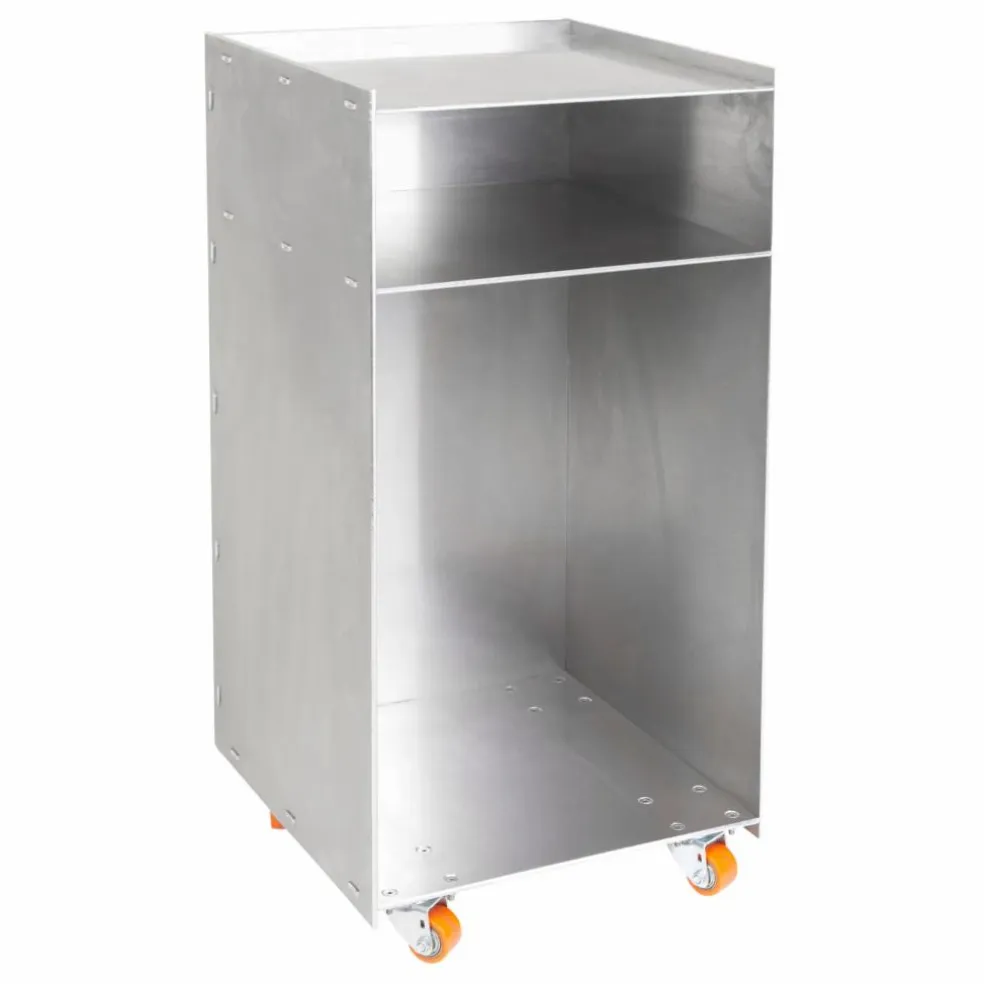 Table d'appoint Rivet box en aluminium