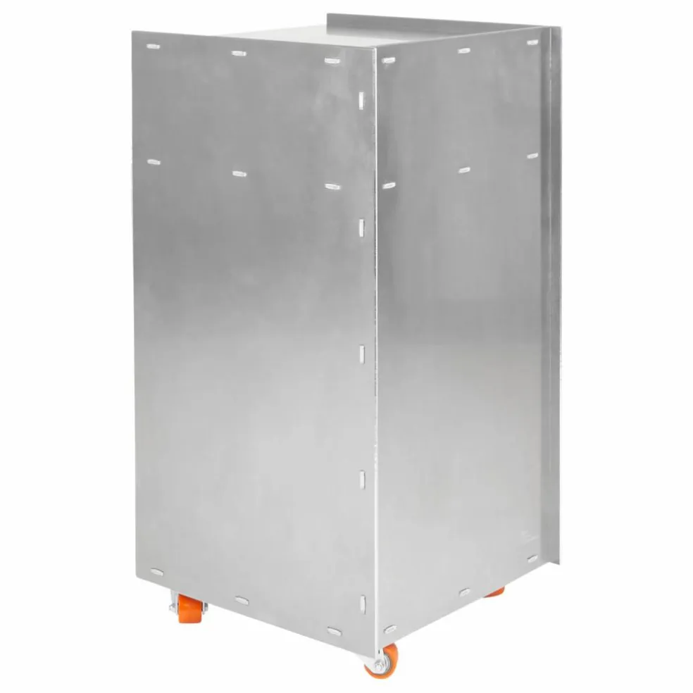 Table d'appoint Rivet box en aluminium