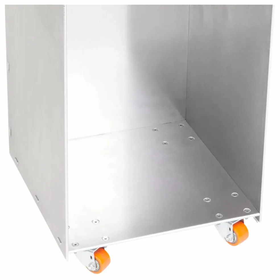 Table d'appoint Rivet box en aluminium