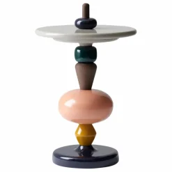 Table d'appoint Shuffle en bois laquée - Mia Hamborg | Gris