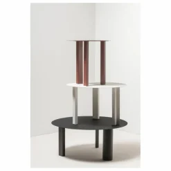 Table d'appoint Tube | Noir