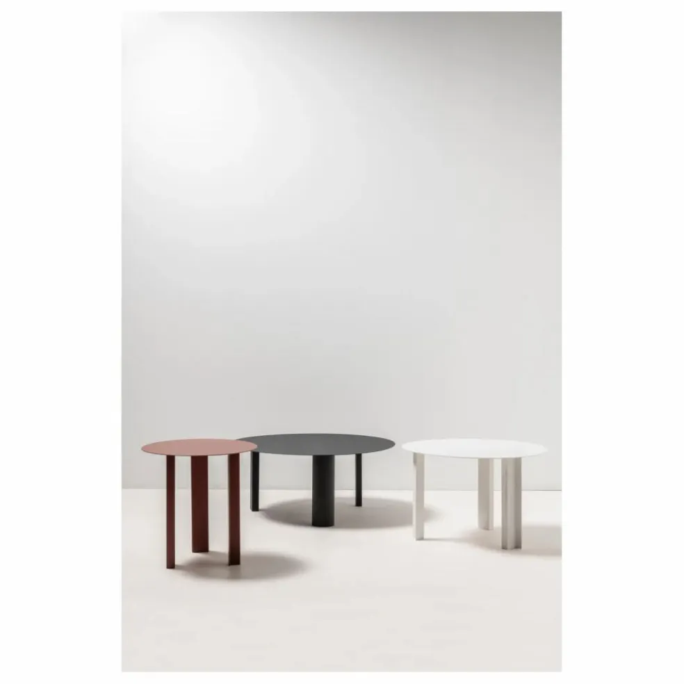 Table d'appoint Tube | Rouge