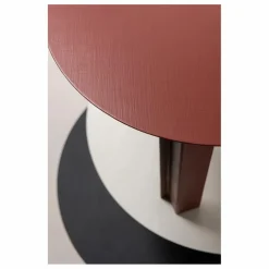 Table d'appoint Tube | Rouge