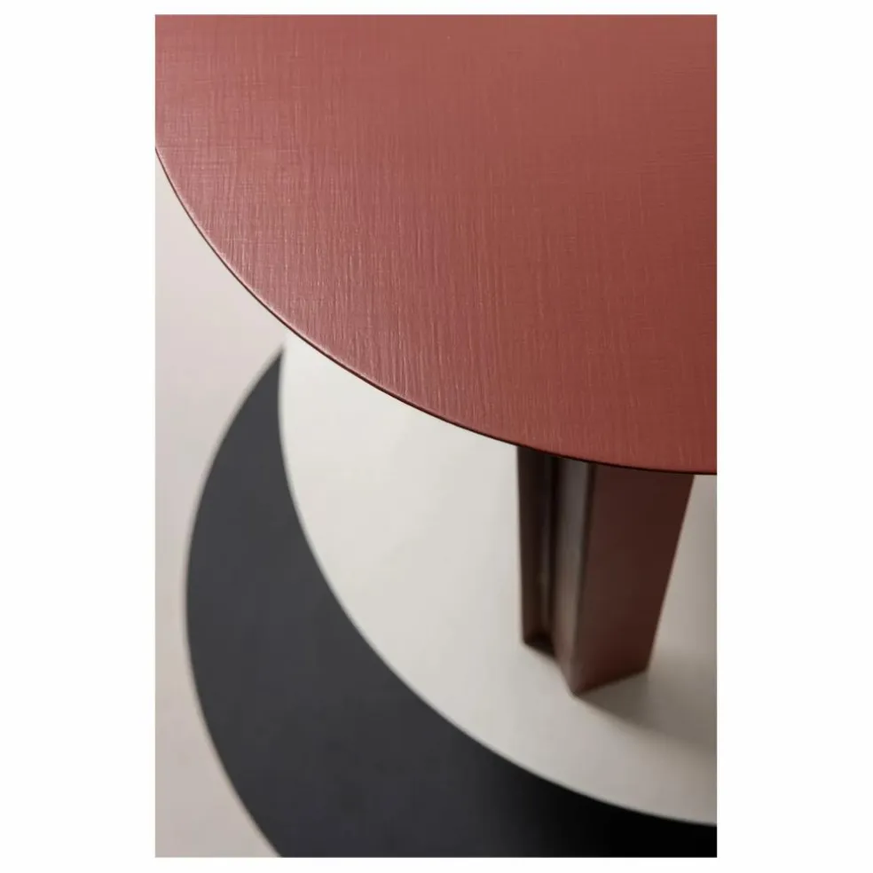 Table d'appoint Tube | Rouge