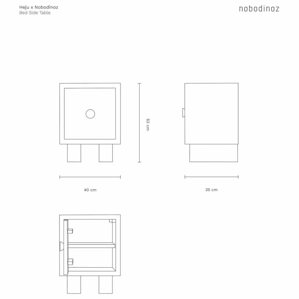 Table de chevet Nobodinoz x Heju