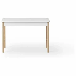 Table de jeux Camp en chêne | Blanc