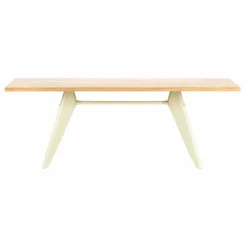 Table EM - piètement Écru - Jean Prouvé | Chêne