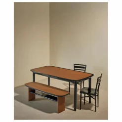 Table en chêne Equilibre | Noir