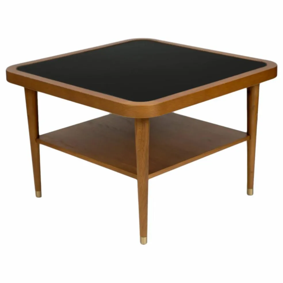 Table Puzzle en chêne | Noir