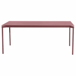 Table rectangulaire Fromme outdoor - 8 personnes | Rouge Brun