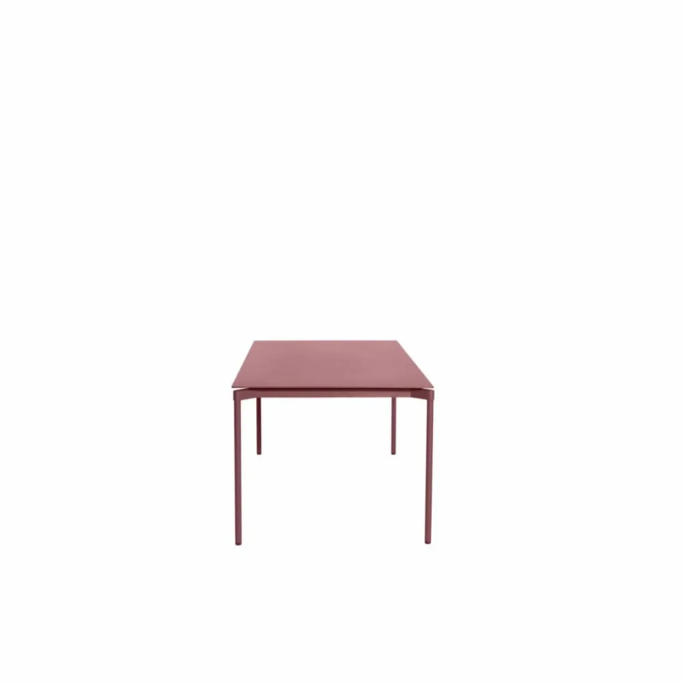 Table rectangulaire Fromme outdoor - 8 personnes | Rouge Brun