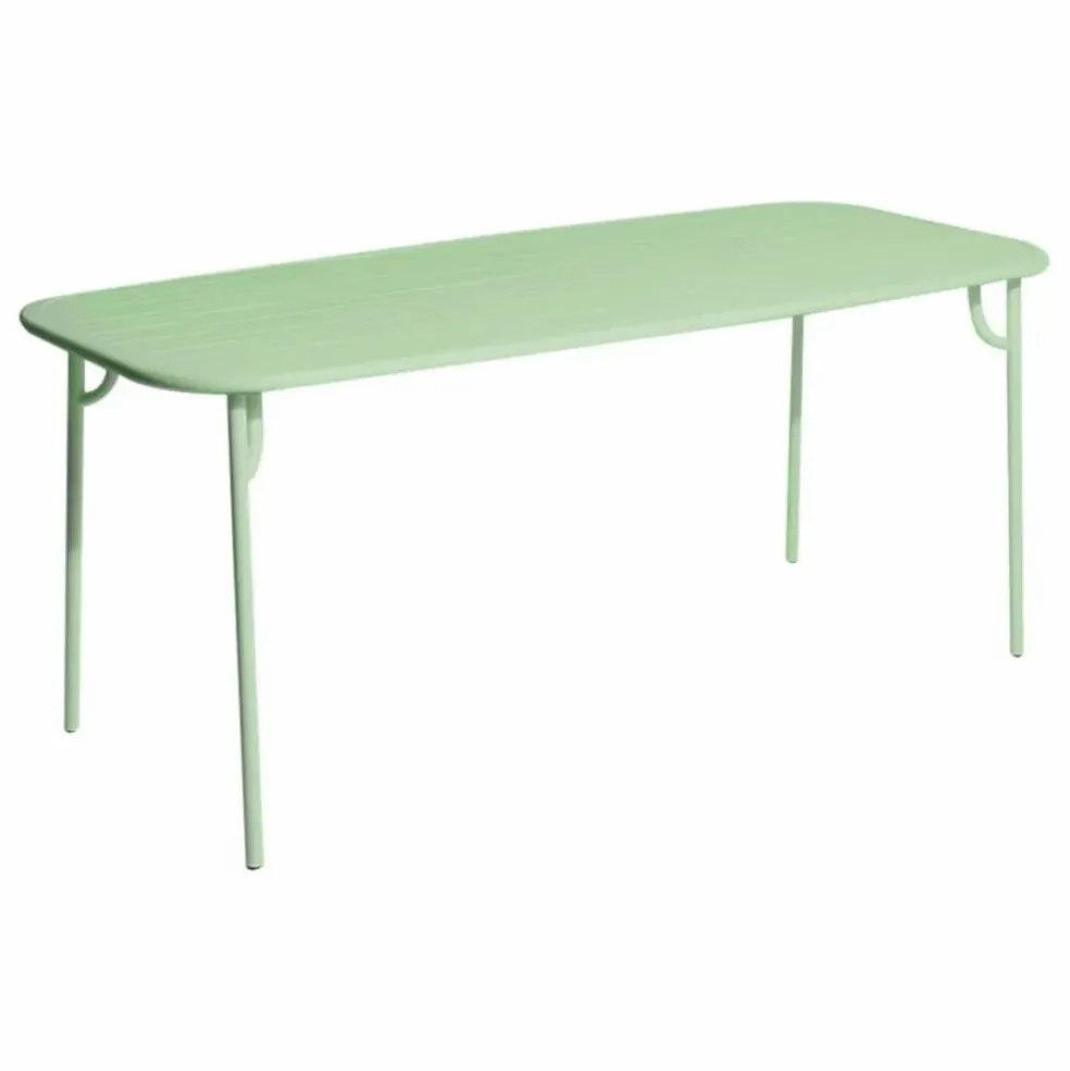 Table rectangulaire Week-end | Vert pâle