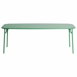 Table rectangulaire Week-end | Vert Menthe