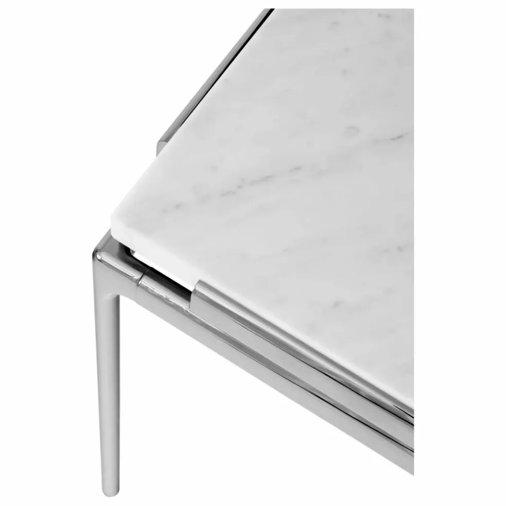 Table Sett LN13, Luca Nichetto | Marbré blanc