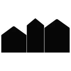 Tableau magnétique «  Ma ville » et son jeu de 21 formes géométriques