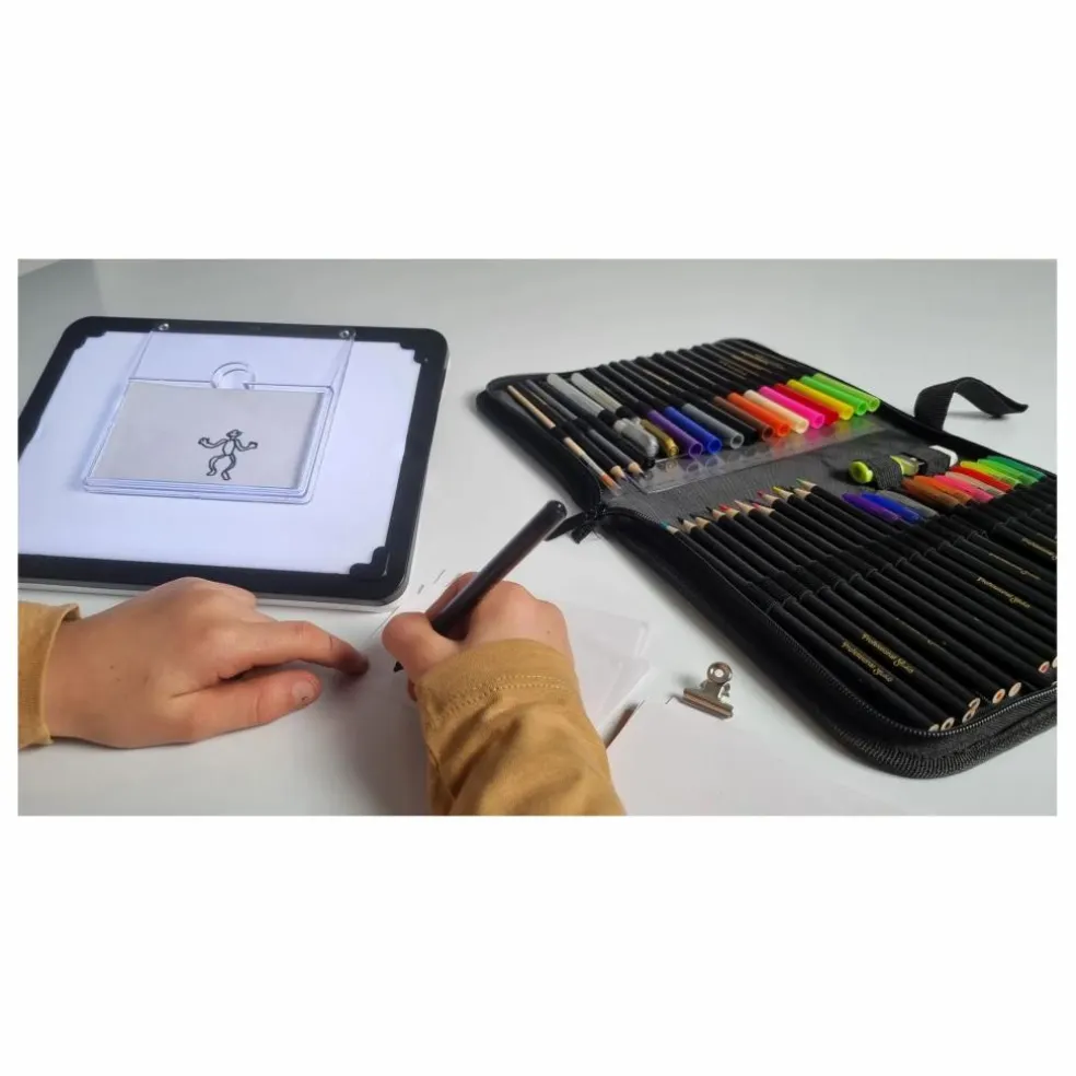 Tablette à dessin lumineuse 3 en 1