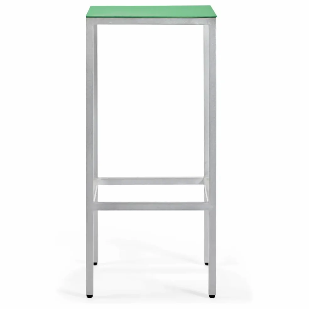Tabouret de bar 75 cm Alu, Muller Van Severen | Vert
