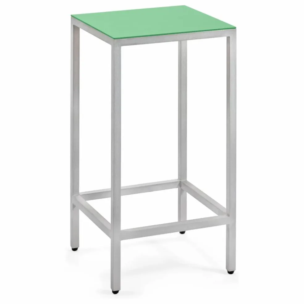 Tabouret de bar 65 cm Alu, Muller Van Severen | Vert