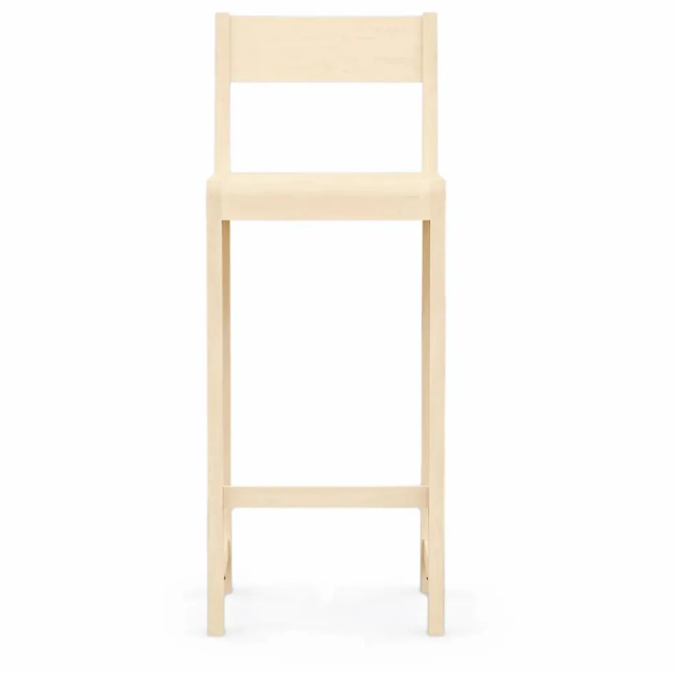Tabouret de bar en bois | Bois clair