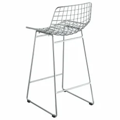 Tabouret de bar en métal | Chromé