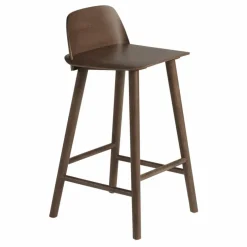 Tabouret de bar Nerd | Bois foncé