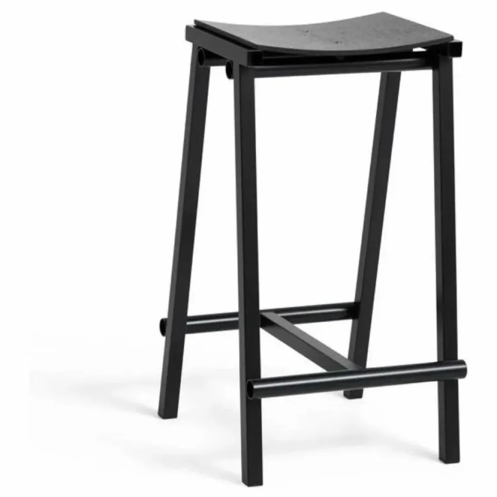 Tabouret Haut 65 cm Taburete 8 | Noir