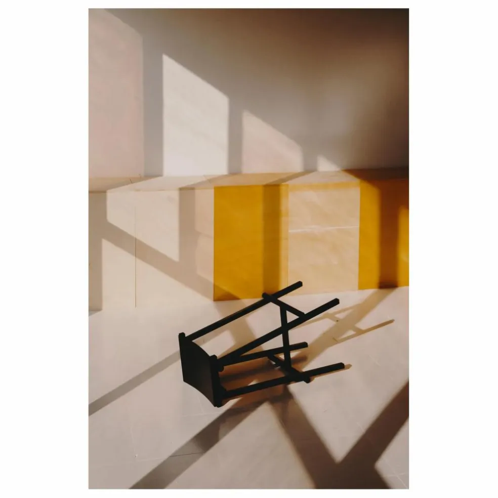 Tabouret Haut 65 cm Taburete 8 | Noir