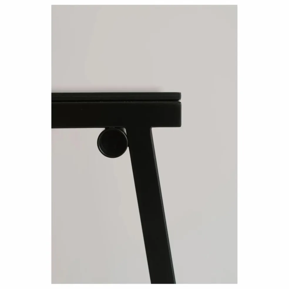 Tabouret Haut 65 cm Taburete 8 | Noir