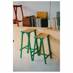 Tabouret Haut 65 cm Taburete 8 | Vert