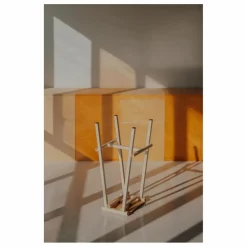 Tabouret Haut 75 cm Taburete 8 | Ivoire