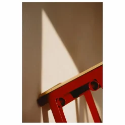 Tabouret Haut 75 cm Taburete 8 | Rouge