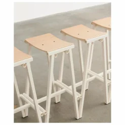 Tabouret Haut 65 cm Taburete 8 | Ivoire